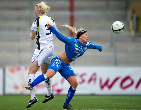 Tilda Heimersson, Linköping och Amanda Ilestedt, Ldb