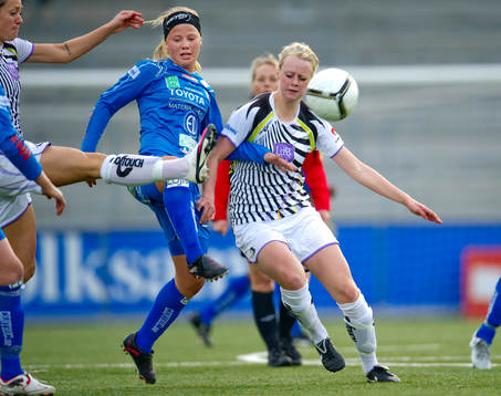 Tilda Heimersson, Linköping och Amanda Ilestedt, Ldb Malmö