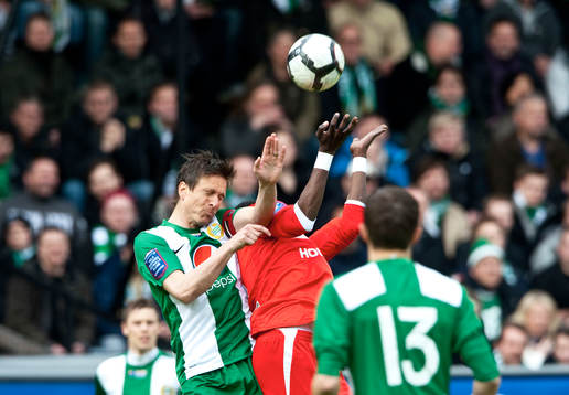 Filip Bergman, Hammarby och Russel Mwafulirwa, Norrköping