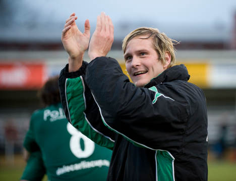 Daniel Åkervall, Brage, jubel.
