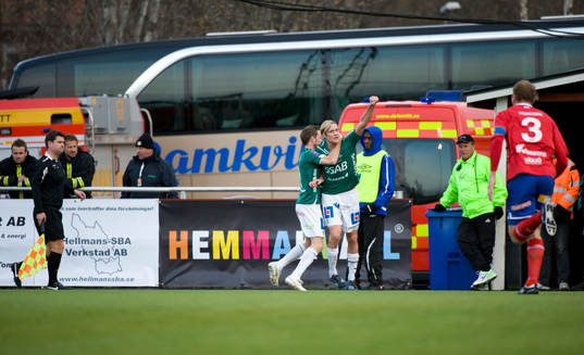  Daniel Åkervall, Brage, jubel.
