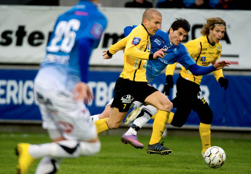 Johan Svensson, Mjällby och Yousef Fakhro, Trelleborg