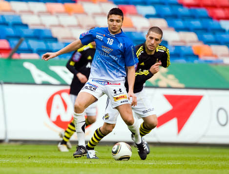  Fisnik Shala, Trelleborg och Sebastian Eguren, AIK.