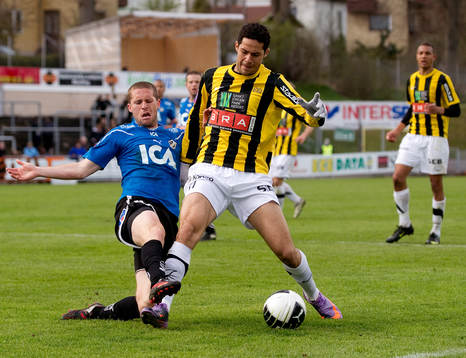 Mathias Ranégie, Häcken, Ryan Miller, Halmstad