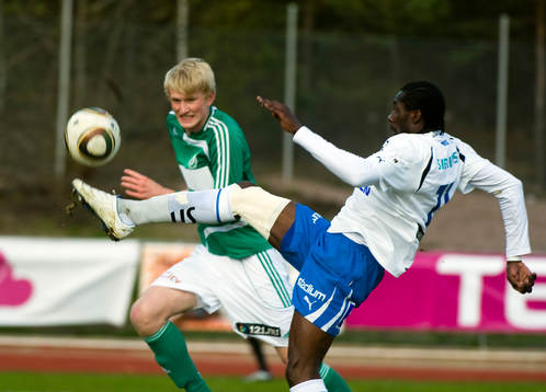  Carl Nyström, Väsby och Russell Mwafulirwa, Norrköping.