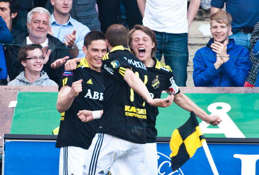 Miran Burgic, AIK, jubel.