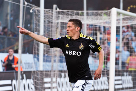  Miran Burgic, AIK, jubel.