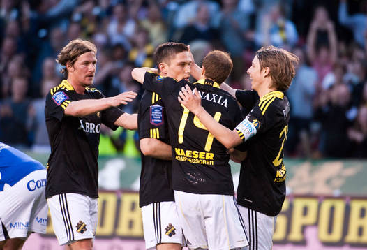  Miran Burgic, AIK, jubel.