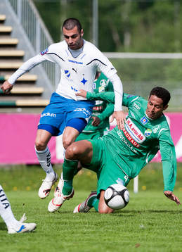 Josemar Santa Silva, Ljungskile. Riki Cakic, Norrköping