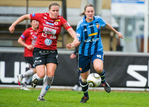 Katrin Omarsdottir, Kristianstad och Matilda Rosqvist,