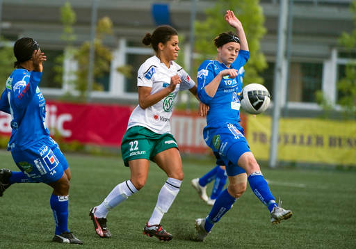 Tempest-Marie Norlin, Hammarby och Nora Holstad-Berge,