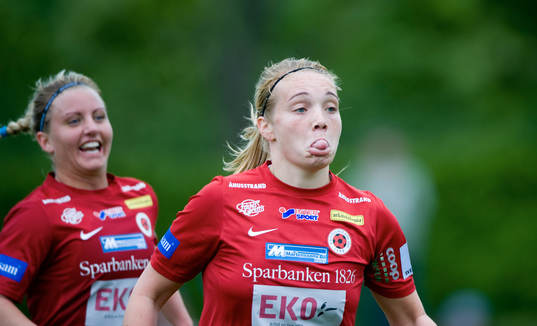  2-1 frispark Gudny Björk Odinsdottir