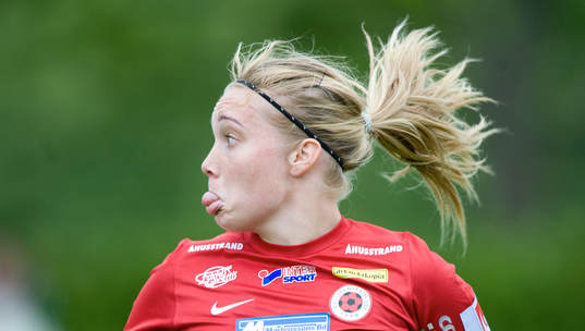  2-1 frispark Gudny Björk Odinsdottir