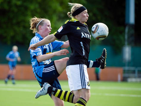  Matilda Mörn, Djurgården och Sofia Simonsson, AIK.