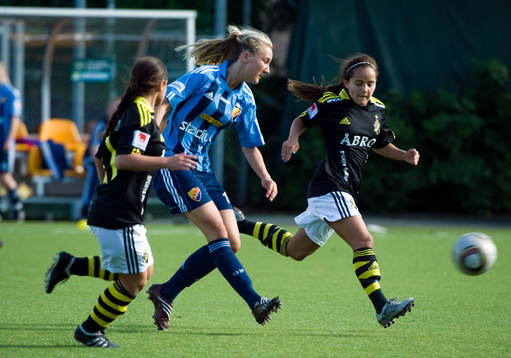  Emma Lundh, Djurgården och Malin Diaz, AIK.