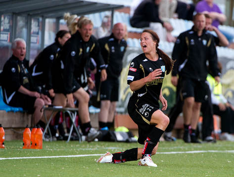 Fotboll, dam, Damallsvenskan, Kopparbergs/Göteborg -