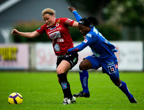 Katrin Omarsdottir, Kristianstad och Faith Ikidi