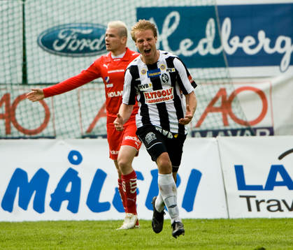 Fredrik Karlsson, Landskrona, jubel