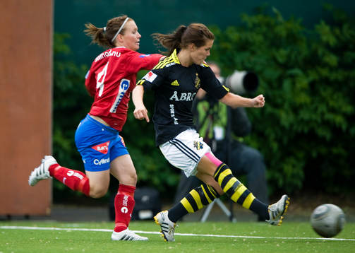 Susanna Lehtinen, Örebro och Hanna Folkesson, AIK