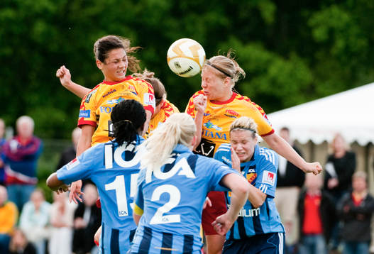 Tuff nickduell på Tyresö hörna