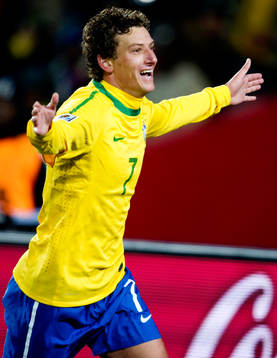  Elano, jubel.