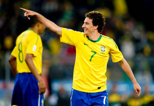  Elano, Brasilien jubel.