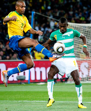 Maicon, Brasilien, Salomon Kalou, Elfenbenskusten