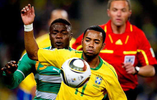Romaric, Elfenbenskusten, Robinho, Brasilien