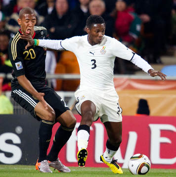  Jerome Boateng, Tyskland, Asamoah Gyan, Ghana.
