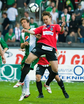Filip Bergman, Hammarby och Calle Genberg, Landskrona
