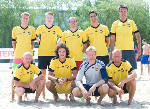 Fotboll, beachfotboll, stadskamp, Köpenhamn - IFK
