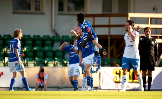  Hannes Sigurdsson, Sundsvall jubel efter 1-1