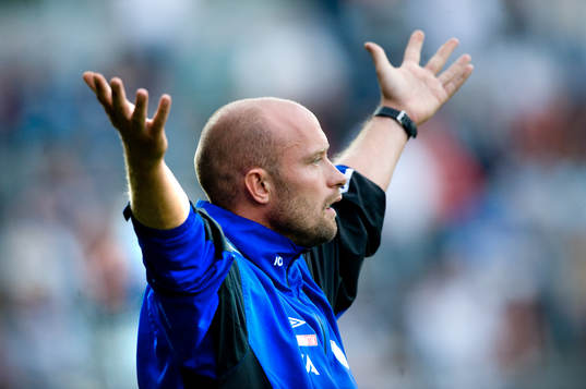 Ludwig Ernstsson, tränare, Öster. Uppgiven