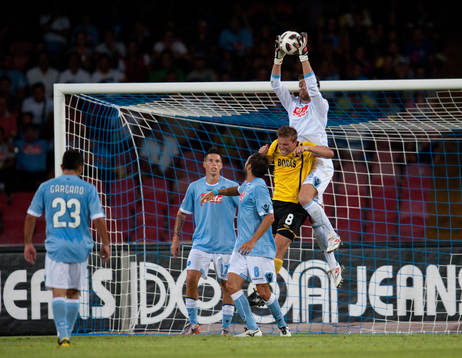  Morgan De Sanctis, målvakt Napoli, Anders Svensson, IF Elfsborg