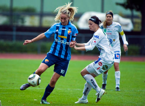 Emma Lundh, Djurgården och Nora Holstad-Berge, Linköping