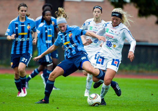  Matilda Rosqvist, Djurgården och Tilda Heimersson, Linköping.