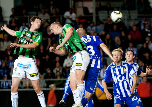 Björn Andersson, GAIS, gör 1-1