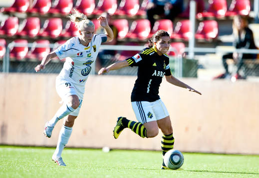 Anna Paulson, Umeå och Clara Markstedt, AIK