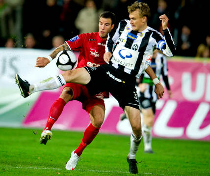  Linus Malmkvist, Landskrona och Andreas Haddad, Assyriska.