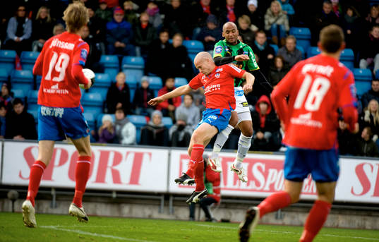 Christoffer Andersson, Helsingborg och Jimmy Tamandi, Gais