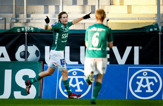  Daniel Åkervall, Brage jubel.