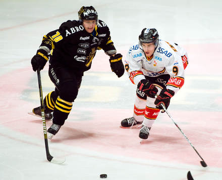 Peter Nolander, AIK och Sebastian Enterfeldt, Luleå