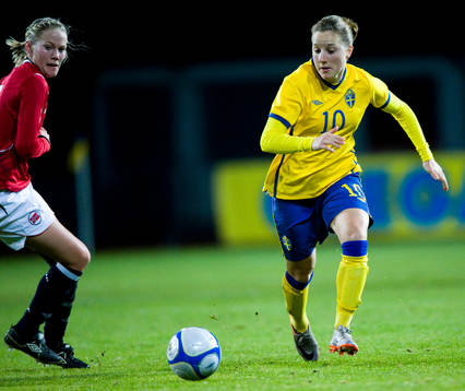 Antonia Göransson, Sverige, lurar Marita Skammelsrud Lund,