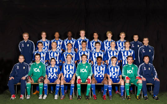 Bakre raden från vänster: Christian Djuvfelt, Linus