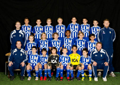 Bakre raden från vänster: Sebastian Ovdahl, Drin Ismaili,