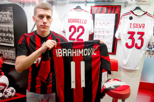 Fotboll, Italiensk liga, Serie A, Milan store, souvenir