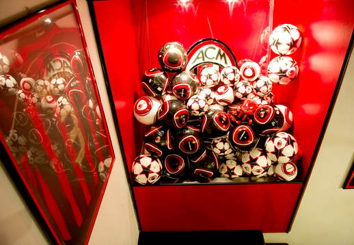 Fotboll, Italiensk liga, Serie A, Milan store, souvenir