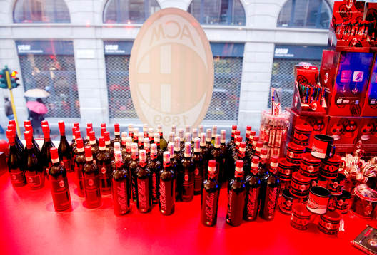 Fotboll, Italiensk liga, Serie A, Milan store, souvenir