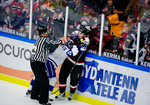 Bråkigt framför Malmös klack