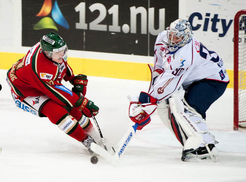 Carl Klingberg, Frölunda, Fredrik Norrena, målvakt